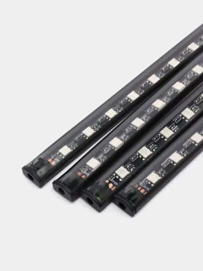 Avtomobil ichki qismi uchun LED RGB yoritgichi, ovoz boshqaruvchisi