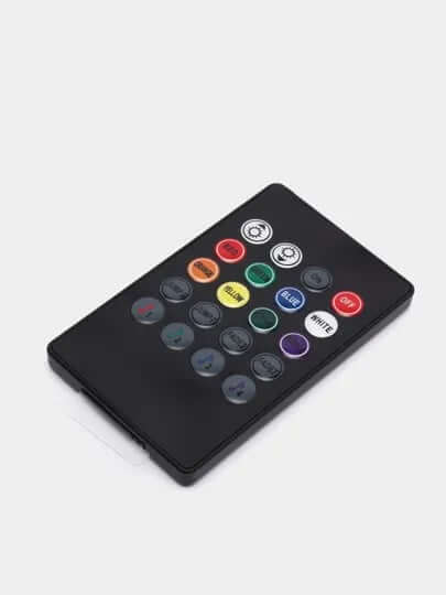 Avtomobil ichki qismi uchun LED RGB yoritgichi, ovoz boshqaruvchisi